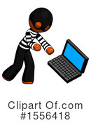 Orange Design Mascot Clipart #1556418 by Leo Blanchette