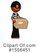 Orange Design Mascot Clipart #1556451 by Leo Blanchette