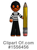Orange Design Mascot Clipart #1556456 by Leo Blanchette