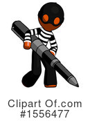 Orange Design Mascot Clipart #1556477 by Leo Blanchette