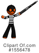 Orange Design Mascot Clipart #1556478 by Leo Blanchette