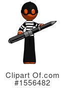 Orange Design Mascot Clipart #1556482 by Leo Blanchette