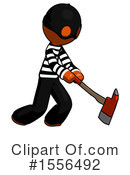Orange Design Mascot Clipart #1556492 by Leo Blanchette