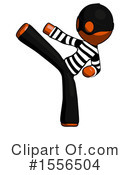 Orange Design Mascot Clipart #1556504 by Leo Blanchette