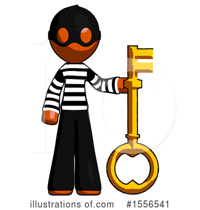 Royalty-Free (RF) Orange Design Mascot Clipart Illustration by Leo Blanchette - Stock Sample #1556541