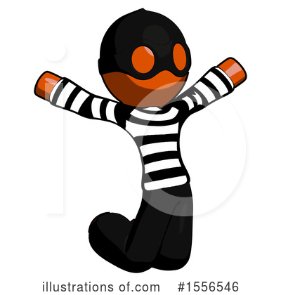 Royalty-Free (RF) Orange Design Mascot Clipart Illustration by Leo Blanchette - Stock Sample #1556546