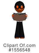 Orange Design Mascot Clipart #1556548 by Leo Blanchette