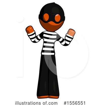 Royalty-Free (RF) Orange Design Mascot Clipart Illustration by Leo Blanchette - Stock Sample #1556551