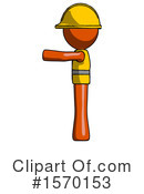 Orange Design Mascot Clipart #1570153 by Leo Blanchette