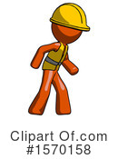 Orange Design Mascot Clipart #1570158 by Leo Blanchette