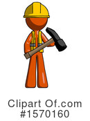 Orange Design Mascot Clipart #1570160 by Leo Blanchette