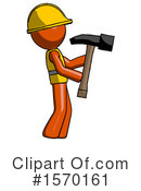 Orange Design Mascot Clipart #1570161 by Leo Blanchette