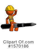 Orange Design Mascot Clipart #1570186 by Leo Blanchette