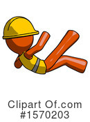 Orange Design Mascot Clipart #1570203 by Leo Blanchette
