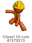 Orange Design Mascot Clipart #1570213 by Leo Blanchette