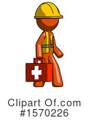 Orange Design Mascot Clipart #1570226 by Leo Blanchette