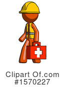 Orange Design Mascot Clipart #1570227 by Leo Blanchette