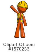 Orange Design Mascot Clipart #1570233 by Leo Blanchette