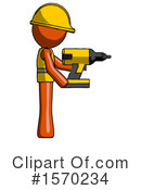 Orange Design Mascot Clipart #1570234 by Leo Blanchette