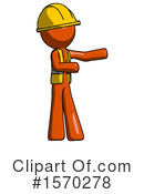 Orange Design Mascot Clipart #1570278 by Leo Blanchette