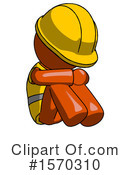 Orange Design Mascot Clipart #1570310 by Leo Blanchette