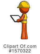 Orange Design Mascot Clipart #1570322 by Leo Blanchette