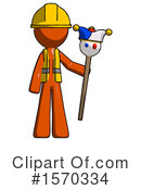 Orange Design Mascot Clipart #1570334 by Leo Blanchette