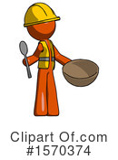 Orange Design Mascot Clipart #1570374 by Leo Blanchette