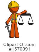 Orange Design Mascot Clipart #1570391 by Leo Blanchette
