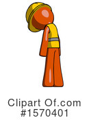 Orange Design Mascot Clipart #1570401 by Leo Blanchette
