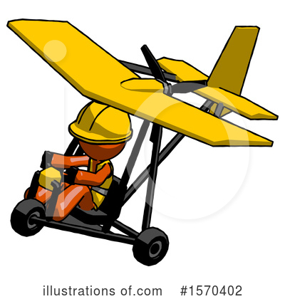 Royalty-Free (RF) Orange Design Mascot Clipart Illustration by Leo Blanchette - Stock Sample #1570402