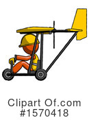 Orange Design Mascot Clipart #1570418 by Leo Blanchette