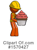 Orange Design Mascot Clipart #1570427 by Leo Blanchette