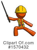 Orange Design Mascot Clipart #1570432 by Leo Blanchette