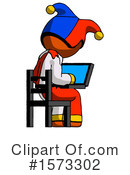 Orange Design Mascot Clipart #1573302 by Leo Blanchette