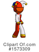 Orange Design Mascot Clipart #1573309 by Leo Blanchette