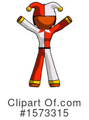Orange Design Mascot Clipart #1573315 by Leo Blanchette