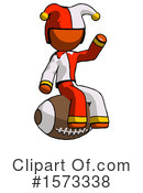 Orange Design Mascot Clipart #1573338 by Leo Blanchette