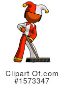 Orange Design Mascot Clipart #1573347 by Leo Blanchette