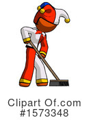 Orange Design Mascot Clipart #1573348 by Leo Blanchette