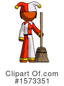 Orange Design Mascot Clipart #1573351 by Leo Blanchette