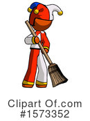 Orange Design Mascot Clipart #1573352 by Leo Blanchette