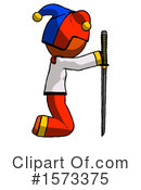 Orange Design Mascot Clipart #1573375 by Leo Blanchette