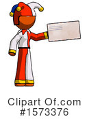 Orange Design Mascot Clipart #1573376 by Leo Blanchette