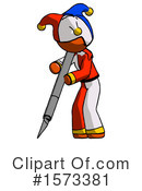 Orange Design Mascot Clipart #1573381 by Leo Blanchette