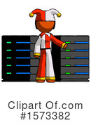 Orange Design Mascot Clipart #1573382 by Leo Blanchette