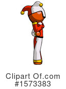 Orange Design Mascot Clipart #1573383 by Leo Blanchette
