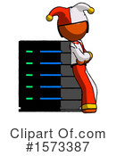 Orange Design Mascot Clipart #1573387 by Leo Blanchette