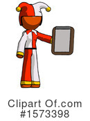 Orange Design Mascot Clipart #1573398 by Leo Blanchette