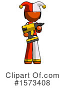 Orange Design Mascot Clipart #1573408 by Leo Blanchette